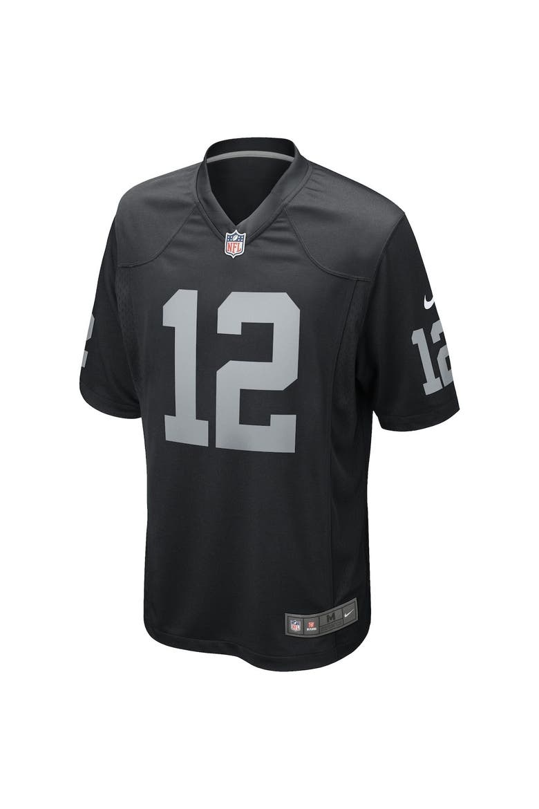 Men's Nike Ken Stabler Black Las Vegas Raiders Game Retired Player Jersey, Alternate, color, Black