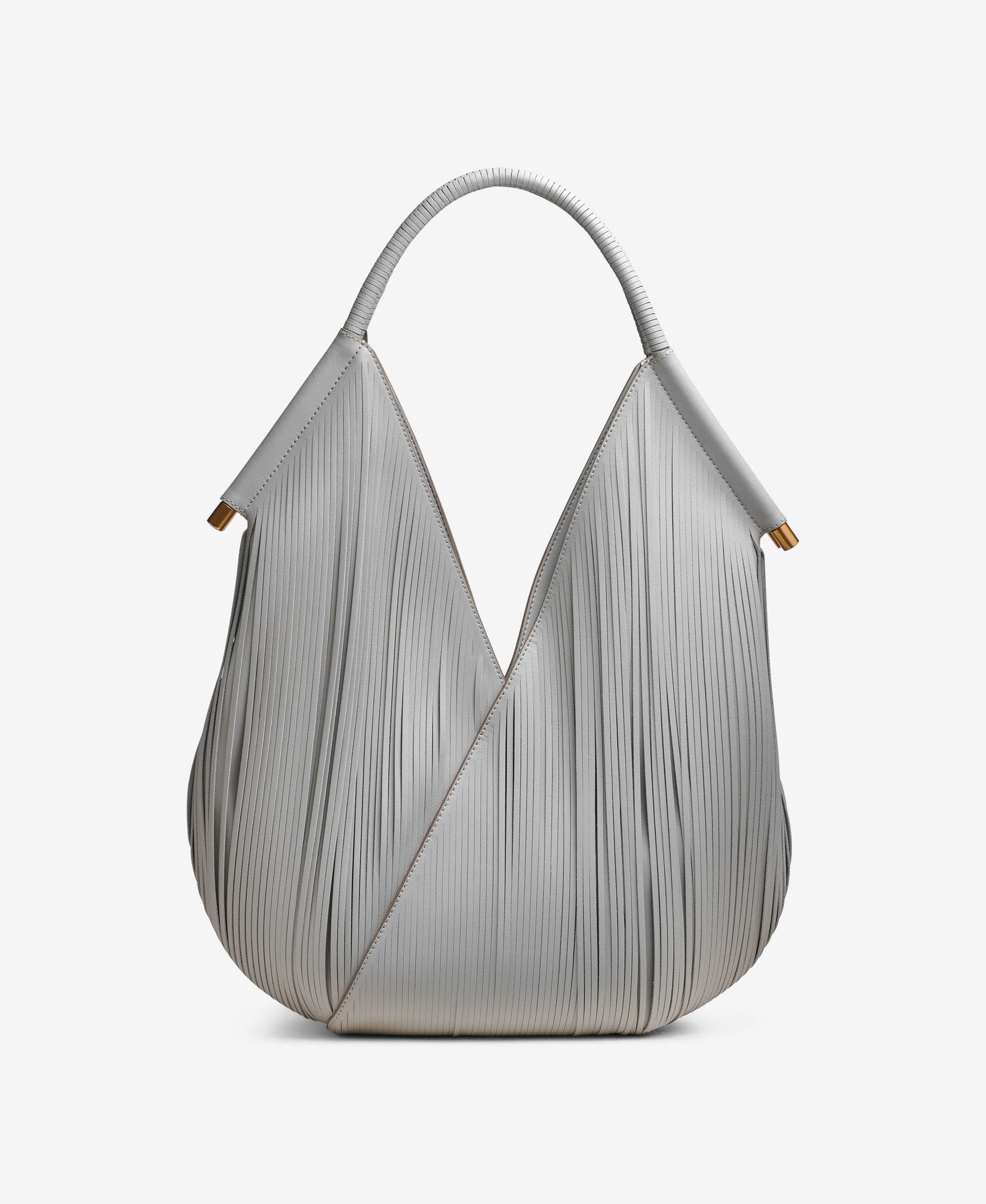 Baldwin Large Lasercut Shoulder Bag, Alternate, color, Zinc