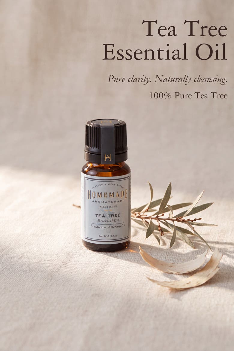 Cleansing & Restorative Tea Tree Pure Essential Oil, Alternate, color, Clear