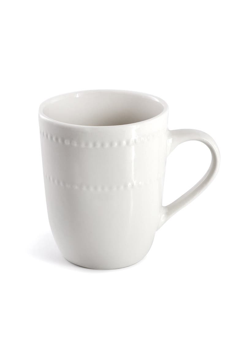 Olevia 16 Piece Stoneware Dinnerware Set in White, Alternate, color, White