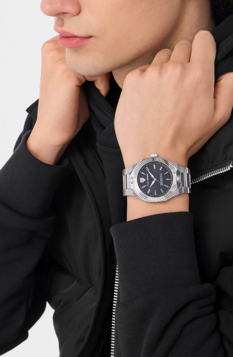 PLEIN SPORT Metronaut Bracelet Watch, Alternate, color, Stainless Steel