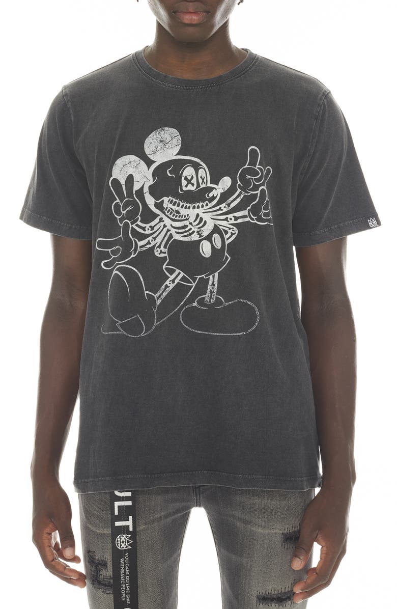 Cult of Individuality Hang Loose Cotton Graphic T-Shirt, Main, color,