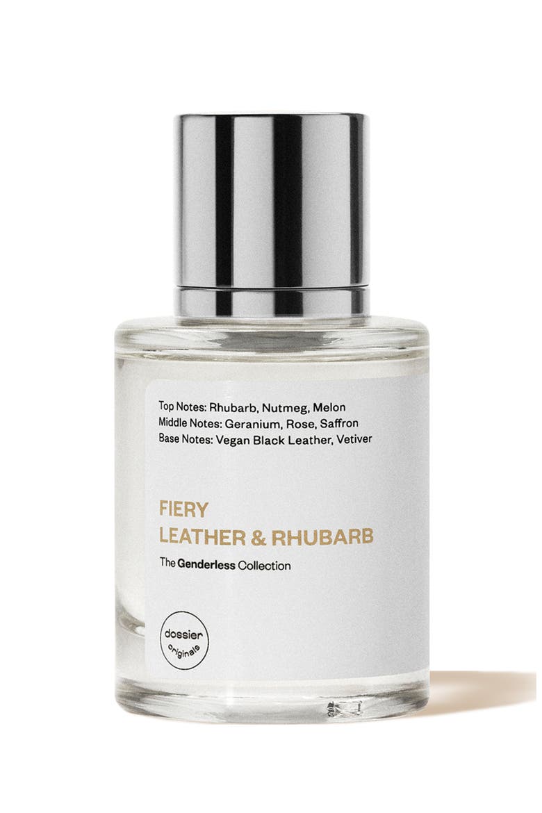 Fiery Leather & Rhubarb Fragrance, Main, color, NO COLOR
