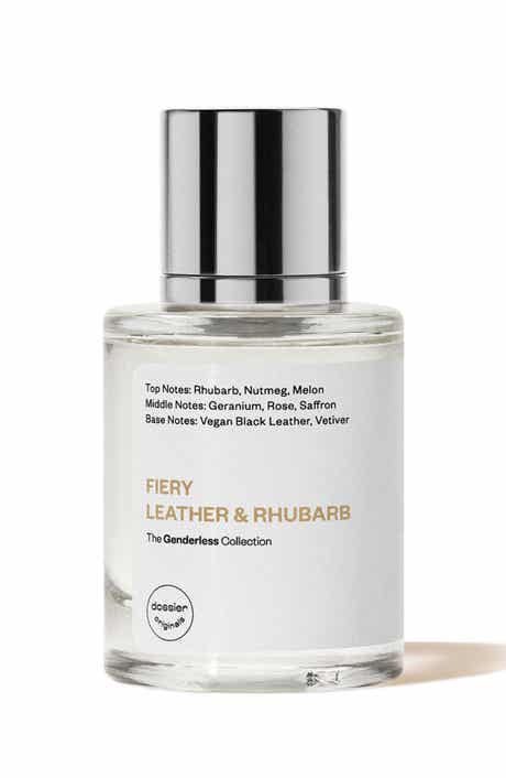 Dossier Fiery Leather & Rhubarb Fragrance