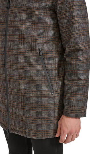 Kenneth Cole New York 925 Water Resistant Coat with Quilted