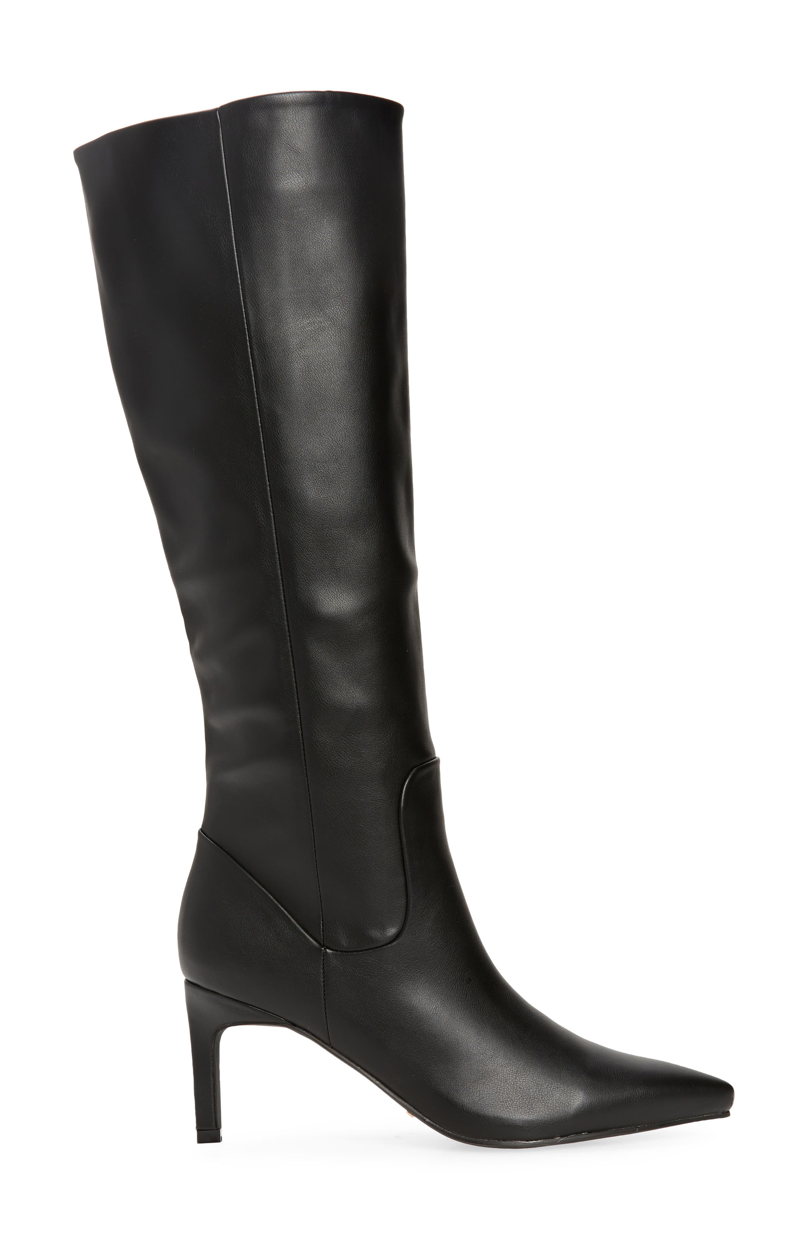 Billini Huda Knee High Pointed Toe Boot, Alternate, color, 