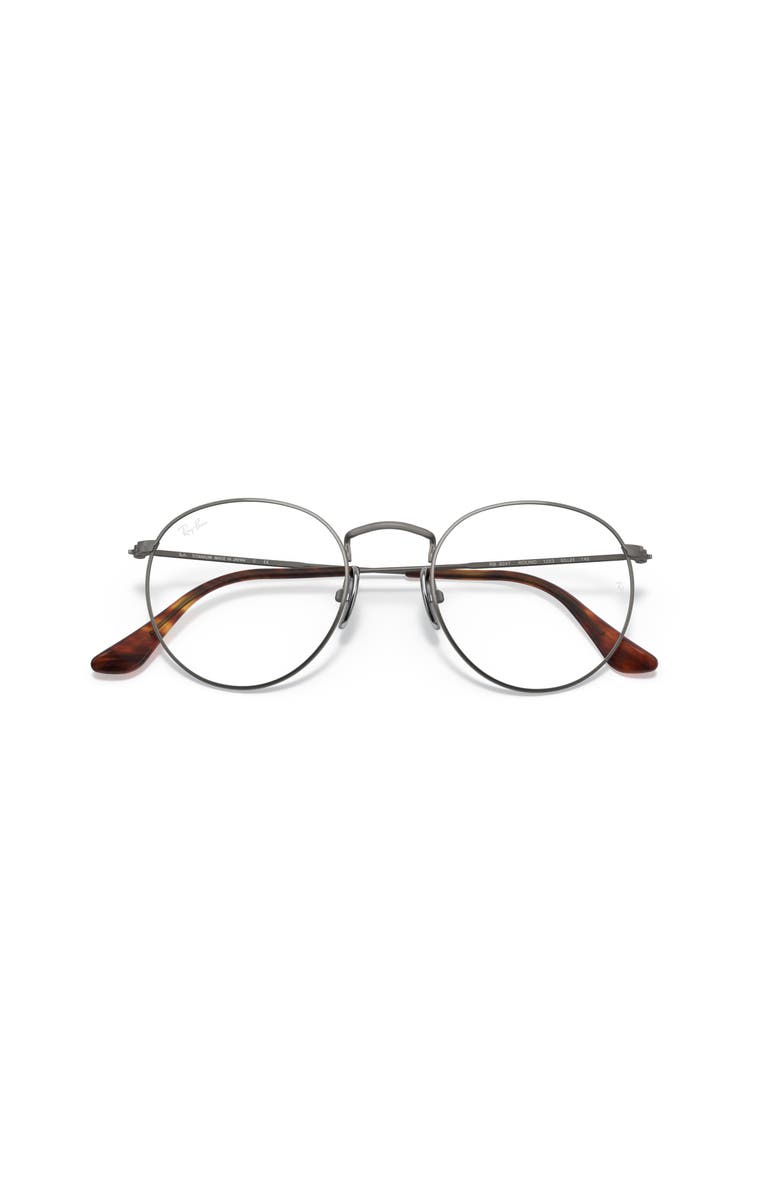 Ray-Ban 50mm Square optical glasses, Alternate, color, Grey