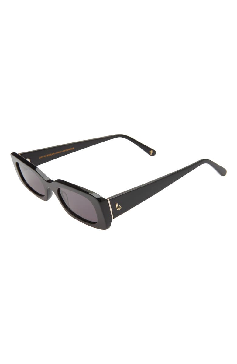 DIFF x Lauren London Lotus Locs 54mm Rectangular Sunglasses, Alternate, color,