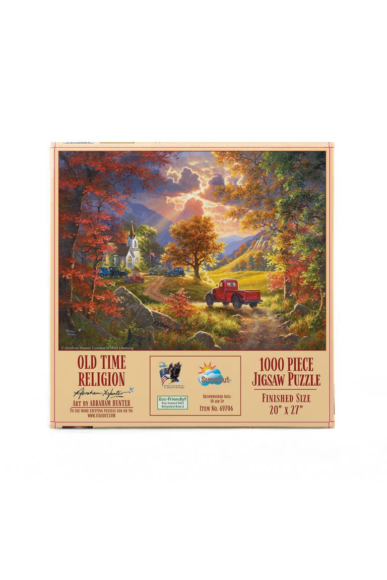 Old Time Religion 1000 piece Jigsaw Puzzle for Adults, Alternate, color, Multicolor