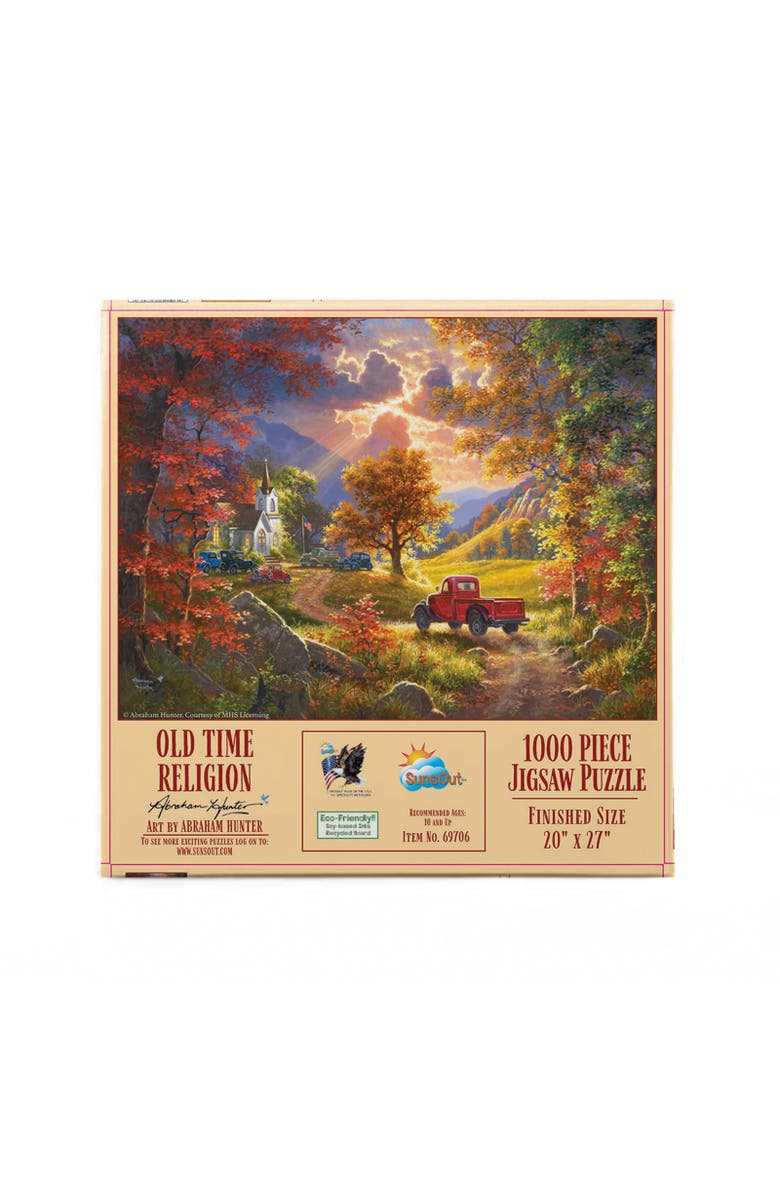 Sunsout Old Time Religion 1000 piece Jigsaw Puzzle for Adults, Alternate, color, Multicolor