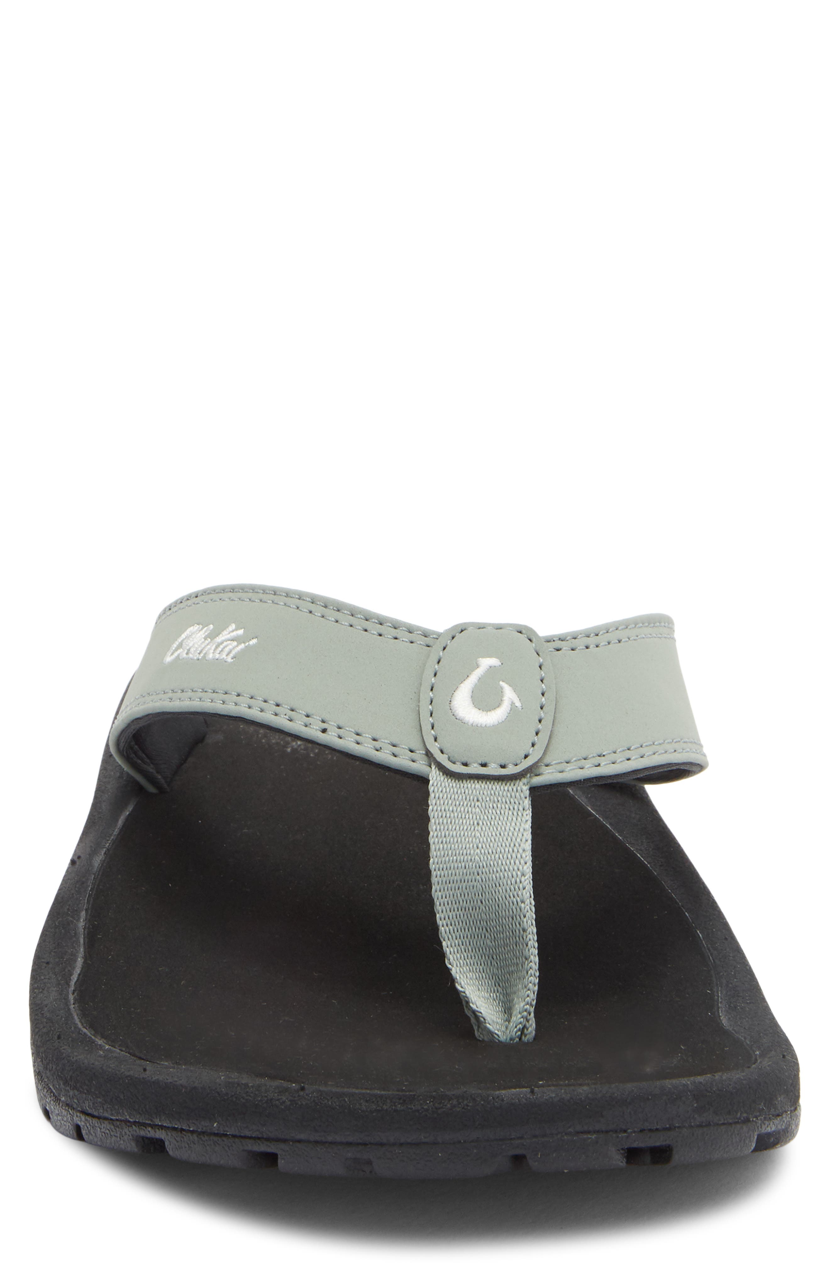 Ohana Flip Flop, Alternate, color, SEAGREEN / BLACK
