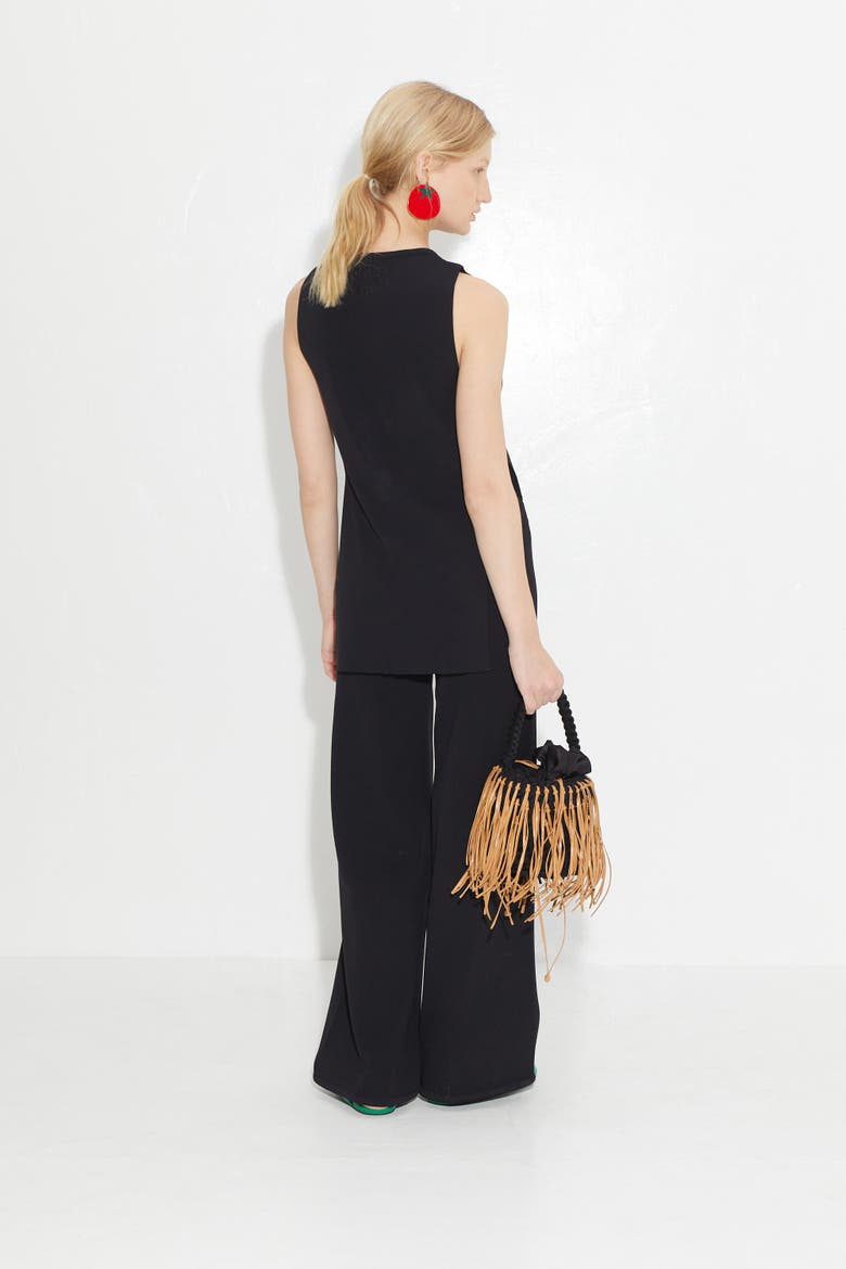 Knits By Canoga Top, Alternate, color, BLACK