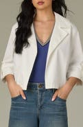 Wit & Wisdom Roll Tab Open Front Soft Blazer