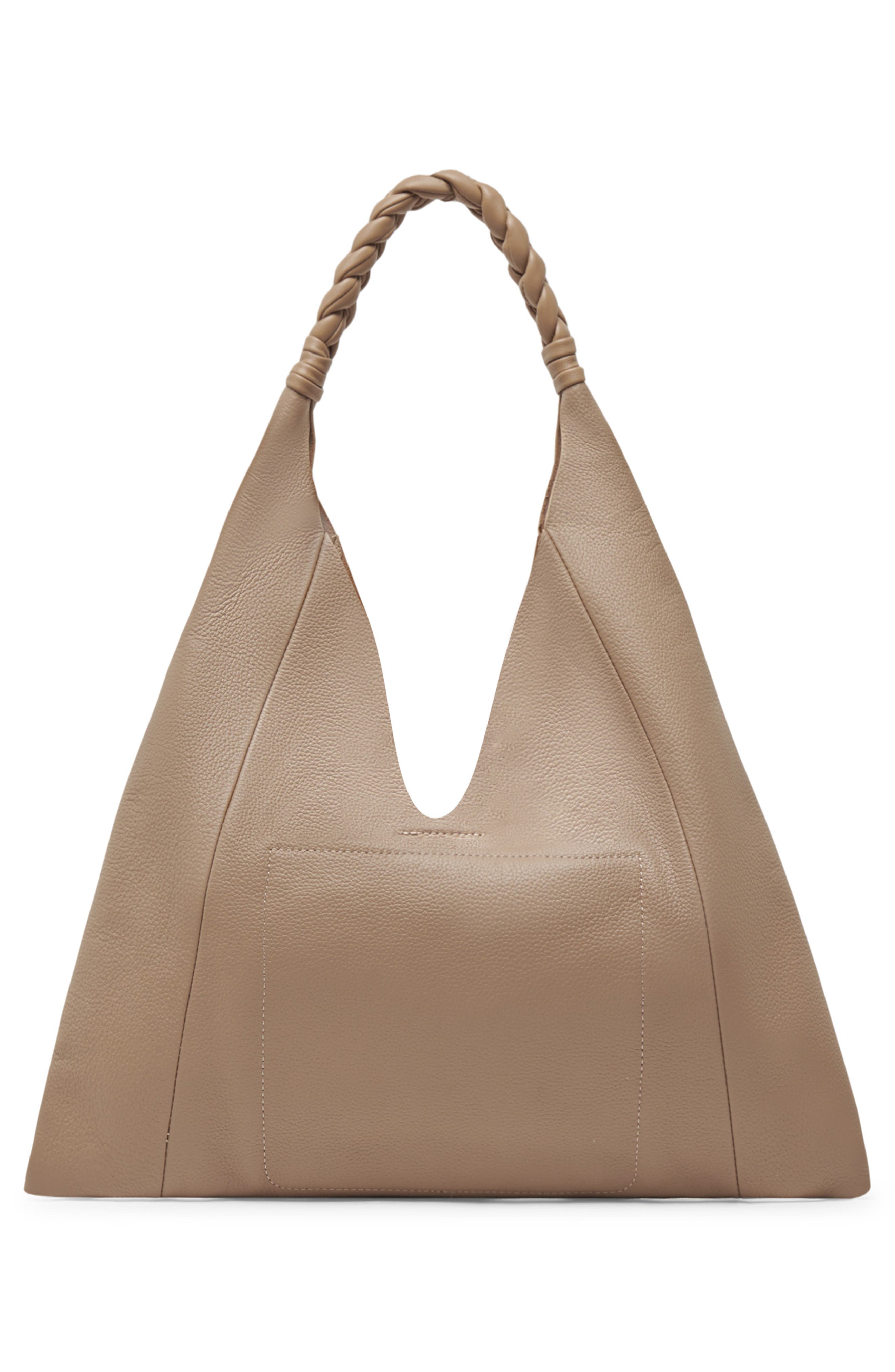 Dolce Vita Mia Leather Tote, Alternate, color, Cafe