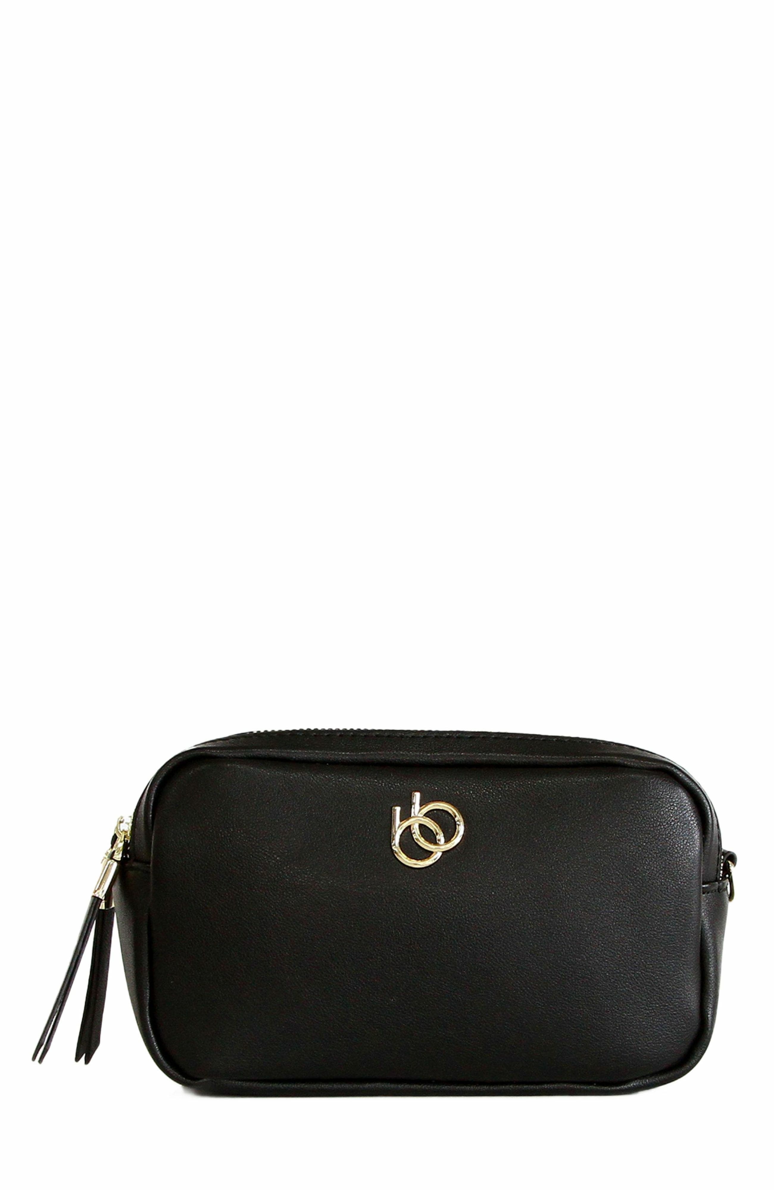 Belle & Bloom Made You Look Camera Bag, Alternate, color, Black