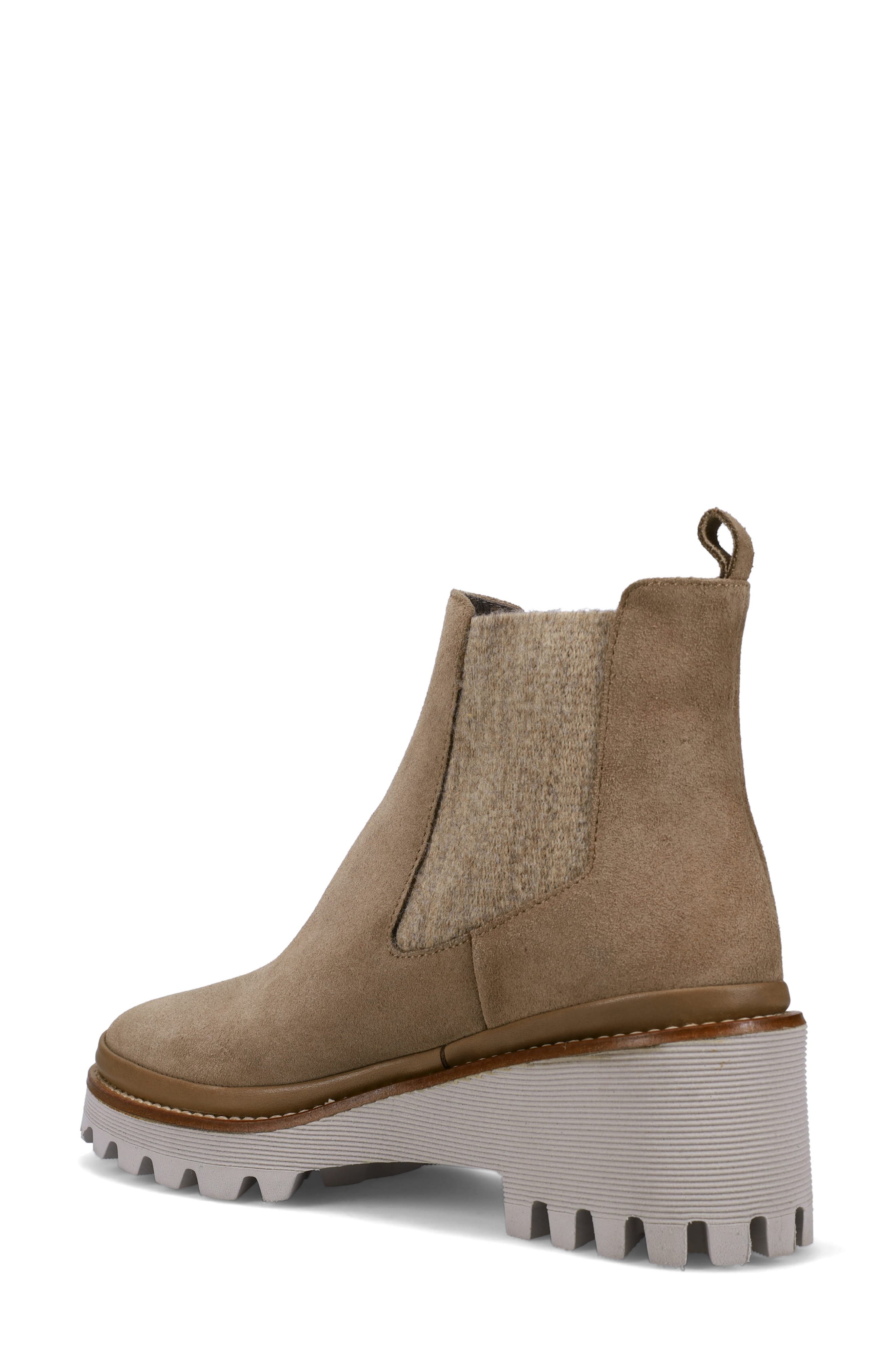 Emmaline Weatherproof Chelsea Boot, Alternate, color, MINK
