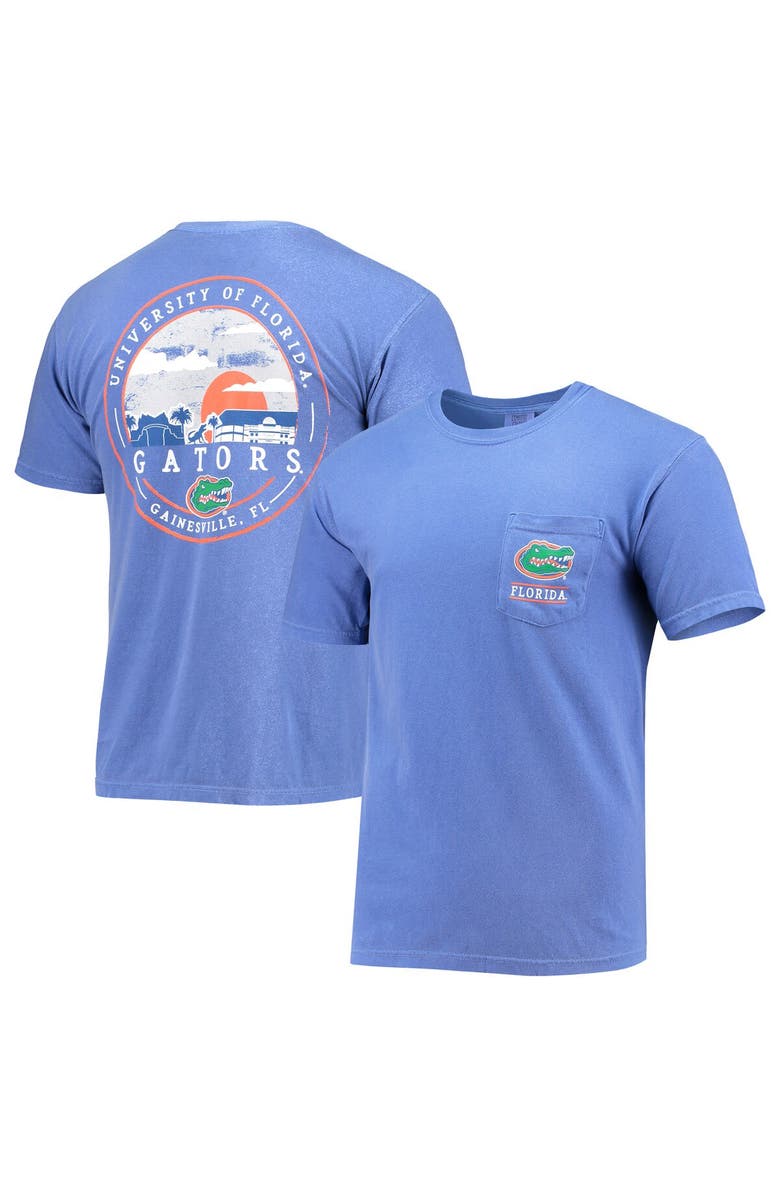 IMAGE ONE Men's Royal Florida Gators Circle Campus Scene T-Shirt, Main, color, 