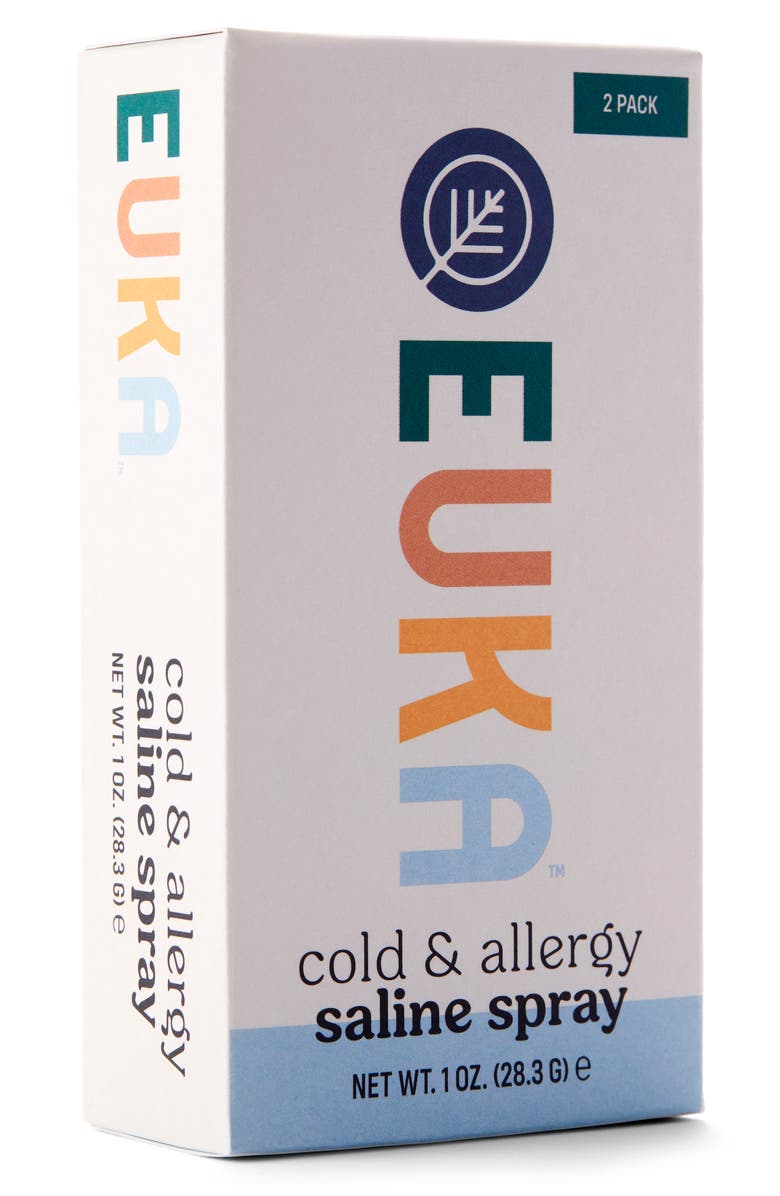 EUKA 2-Pack Cold & Allergy Nasal Spray, Alternate, color, 