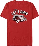 Hot Wheels Men's Let's Shred Cartoon T-Shirt