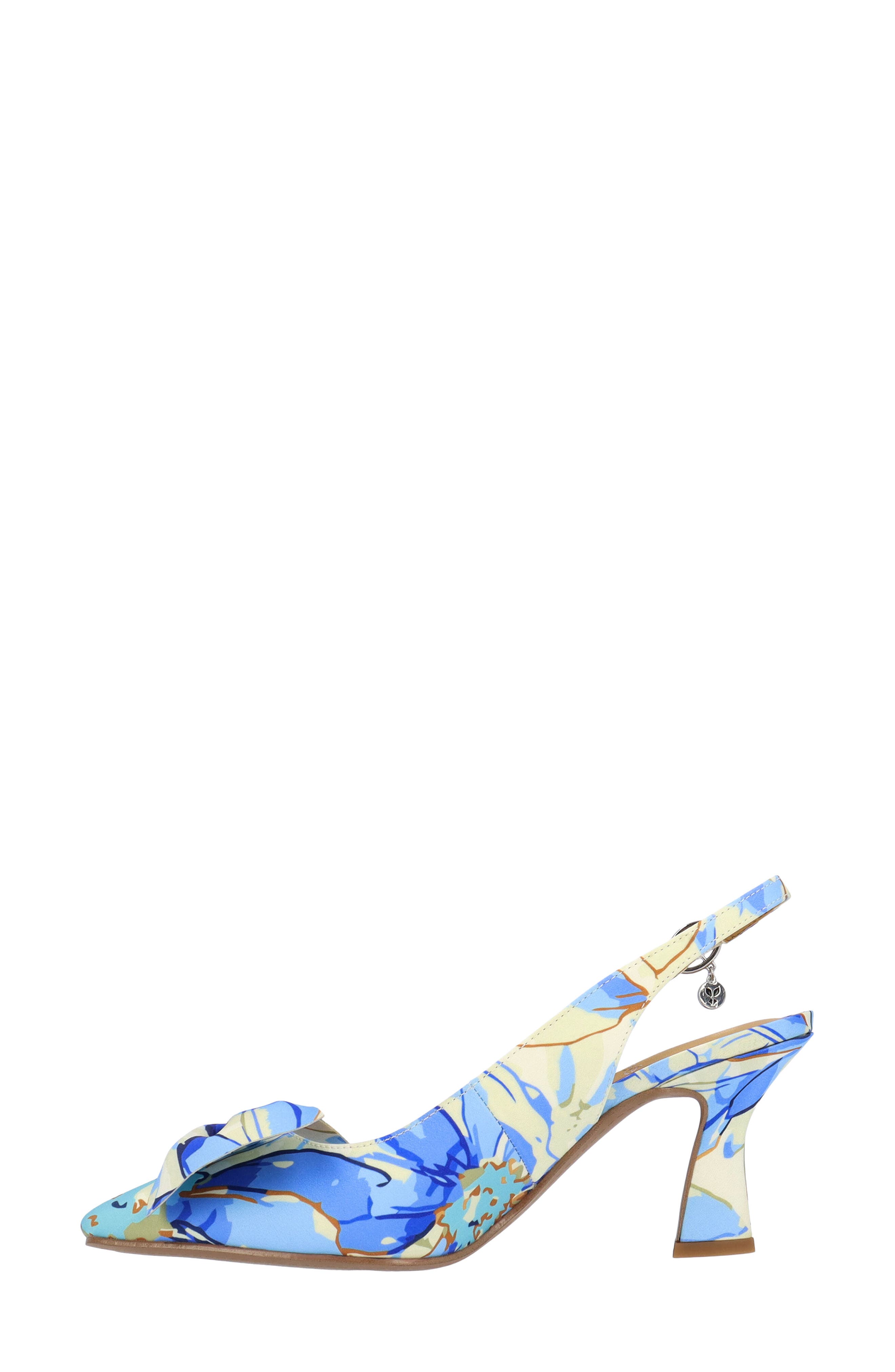 J. Reneé Harlan Floral Bow Slingback Pump, Alternate, color, 