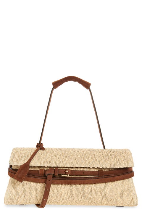 Tie Me East/West Shoulder Bag