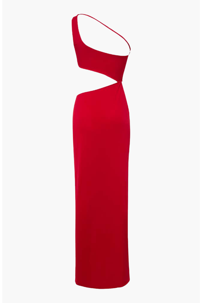 FLAME DRESS, Alternate, color, Red