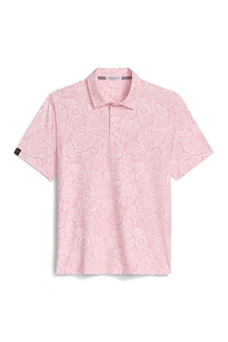 Tapestry Polo, Alternate, color, Blush
