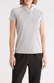 Swannies Quinn Half Zip Knit Polo