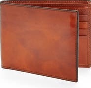Bosca ID Flap Leather Wallet