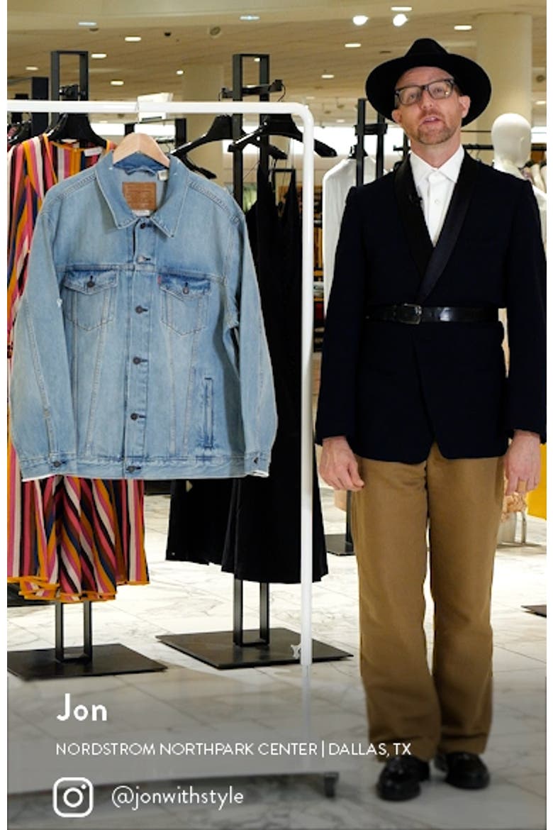 Relaxed Fit Denim Trucker Jacket video