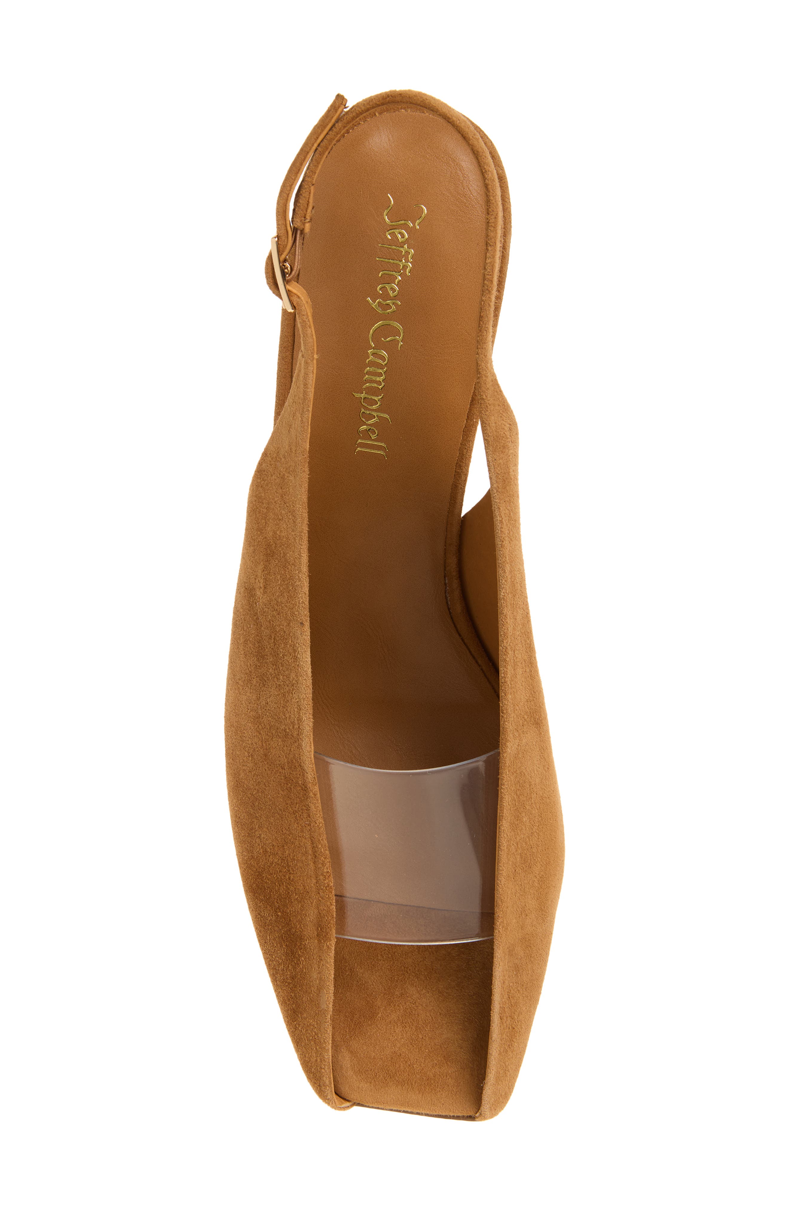 Jeffrey Campbell Patrizia Slingback Pump, Alternate, color, Tan Suede