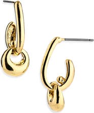 Panacea Interlocking Double Drop Earrings