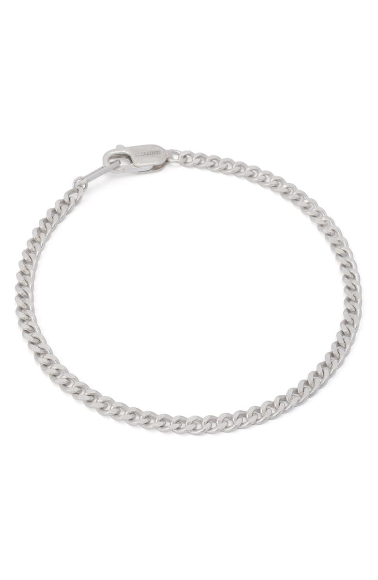 AllSaints Perrie Chain Bracelet, Alternate, color, Warm Silver