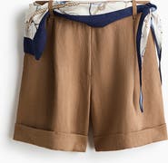H&M Scarf-detail Shorts