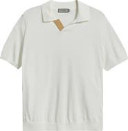 Canali Regular Fit Johnny Collar Polo