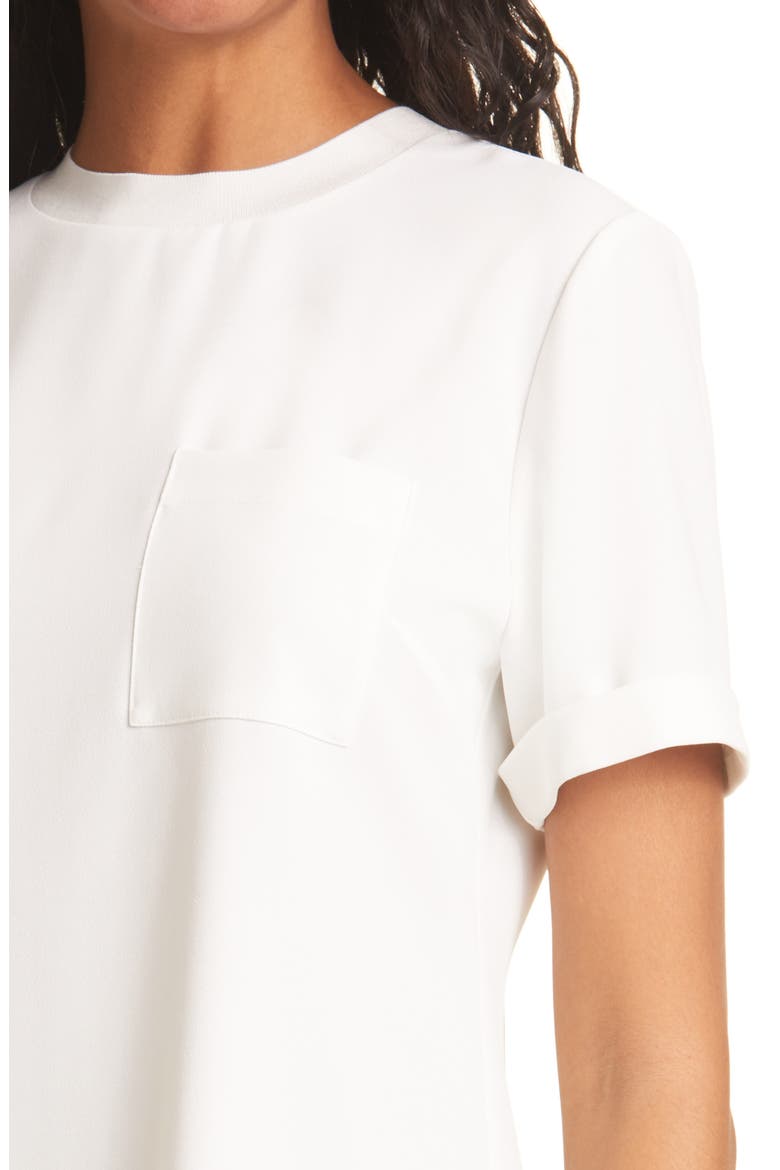 Catalina T-Shirt Dress, Alternate, color, OFF WHITE