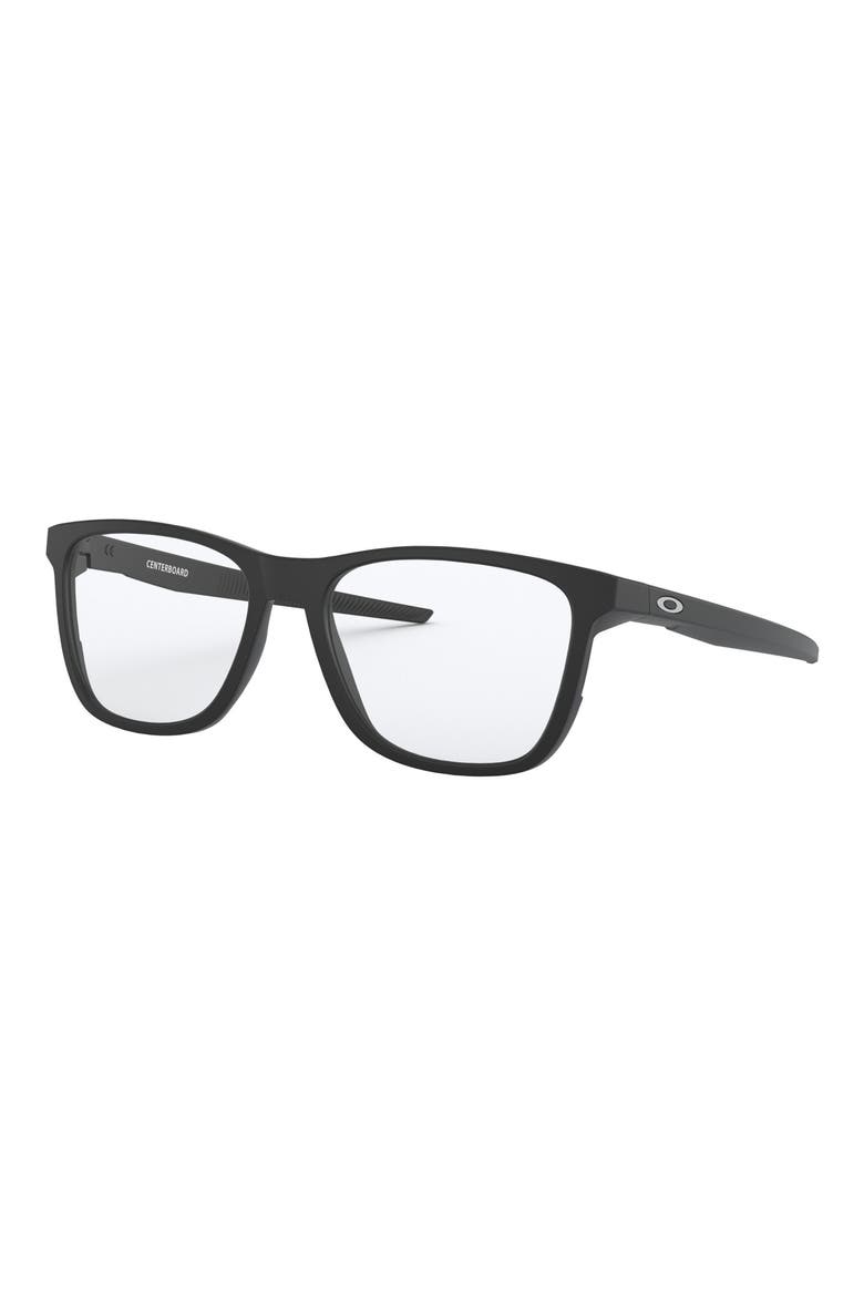 Centerboard 55mm Square Optical Glasses, Alternate, color, SHINY BLACK