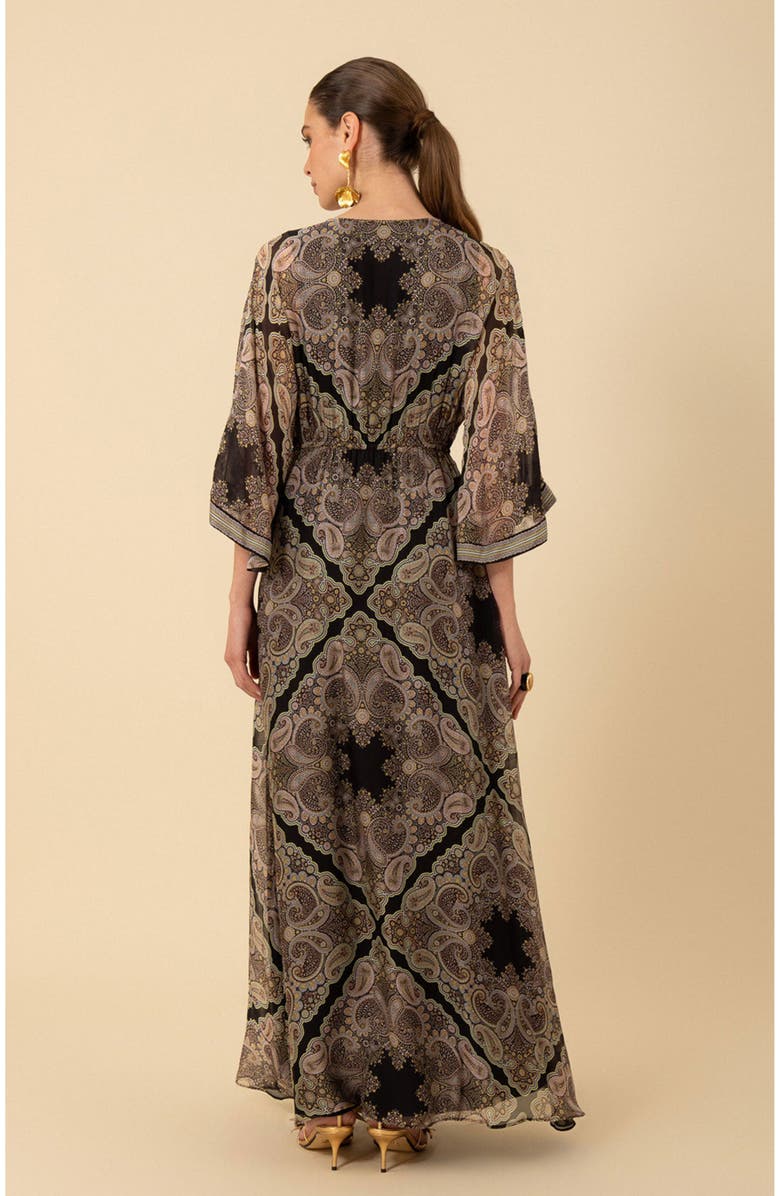 Hale Bob Emerie Chiffon Maxi Dress, Alternate, color,