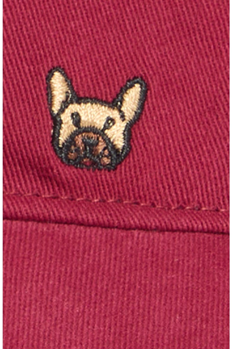 Embroidered Twill Baseball Cap, Alternate, color, FRENCHIE