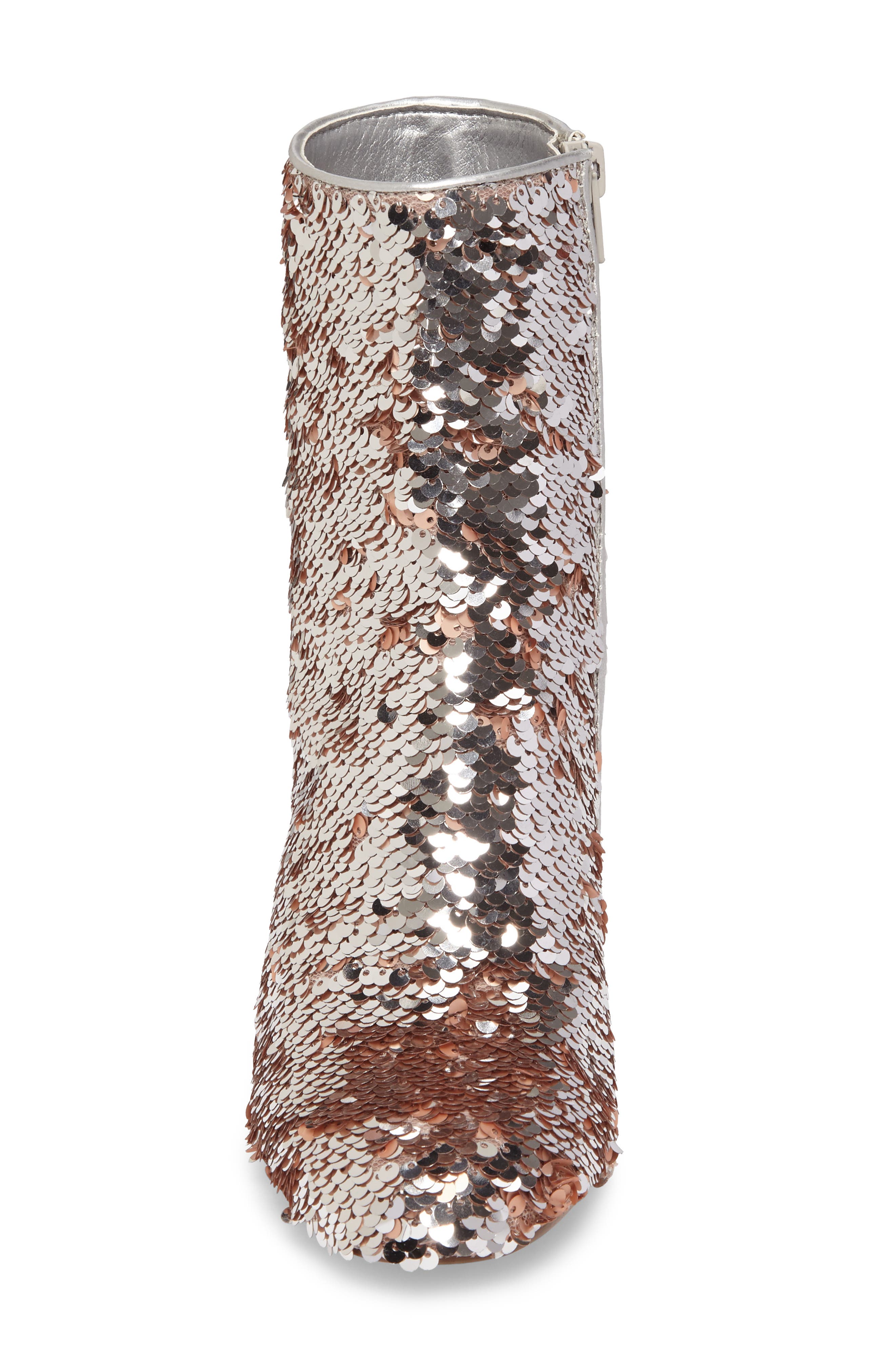 Steve Madden Georgia Sequin Bootie, Alternate, color, 