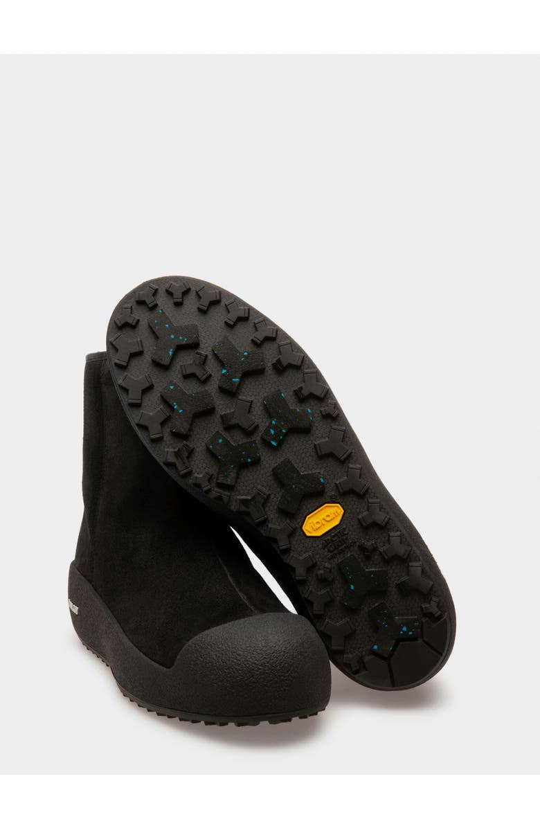 Bally Guard Leather Snow Boots, Alternate, color, Black