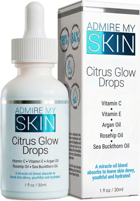 Citrus Glow Drops Vitamin C Facial Oil