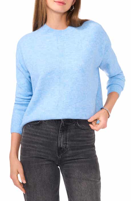 Vince Camuto Cropped Crewneck Sweater