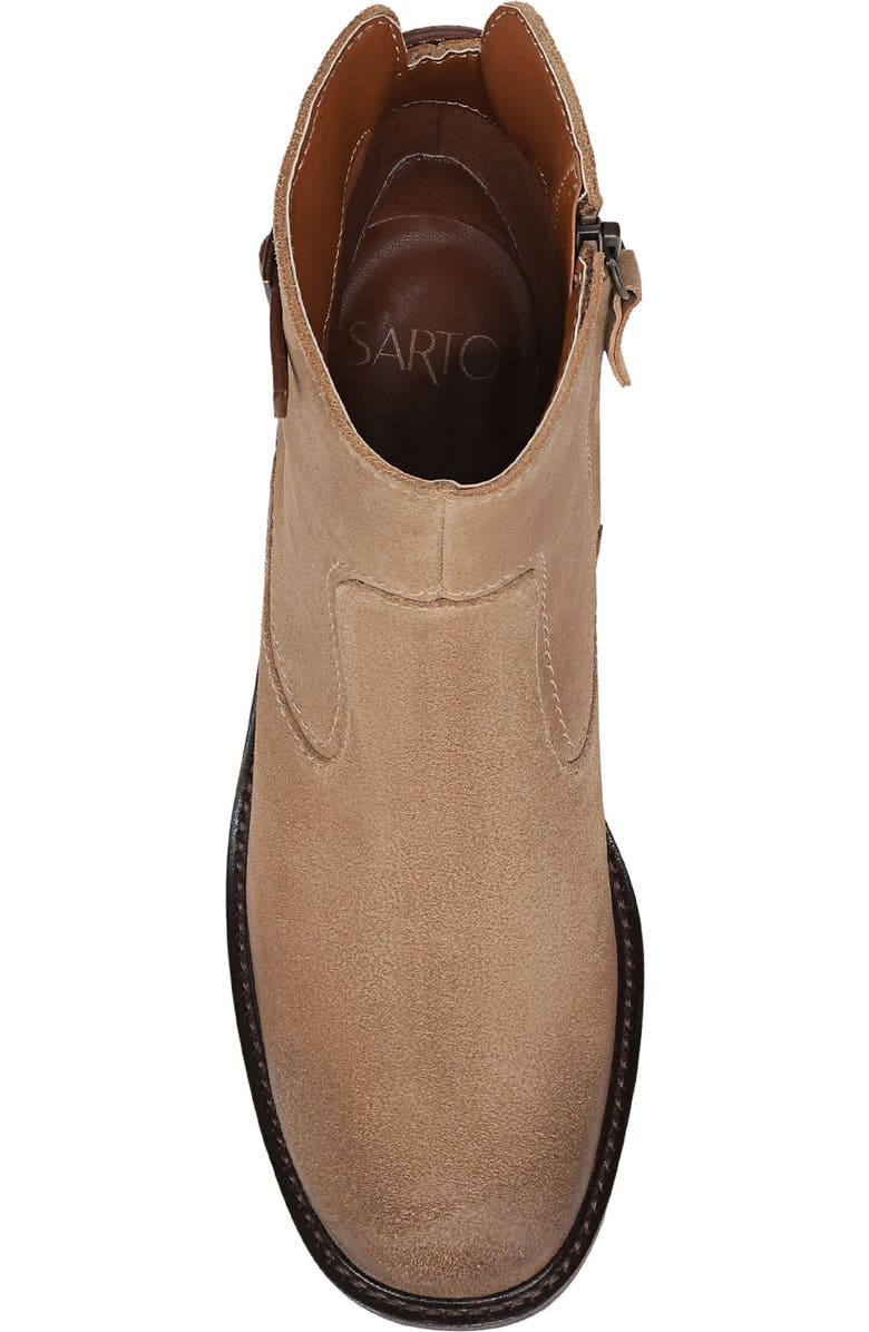 SARTO by Franco Sarto Nylea Bootie, Alternate, color, Toast Brown