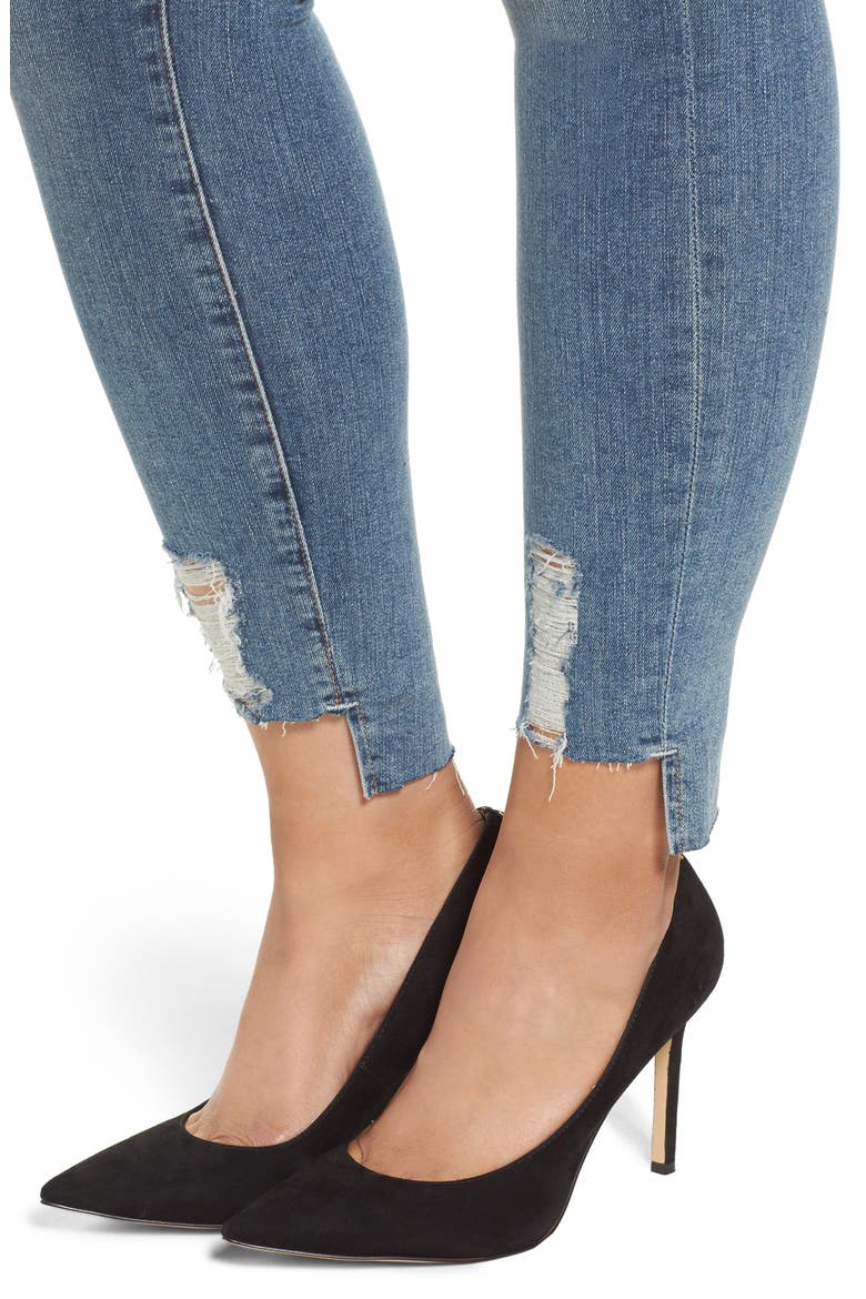 Good Legs High Waist Skinny Jeans, Alternate, color, BLUE 082