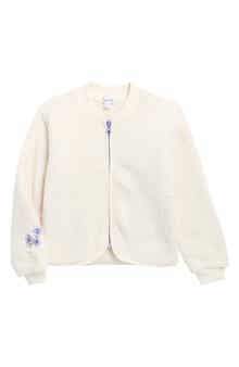 Kids' Cozy Faux Shearling Bomber Jacket