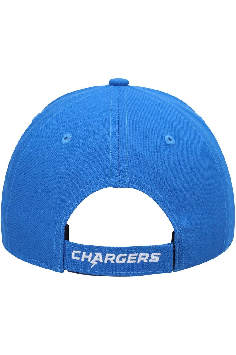 Men's '47 Powder Blue Los Angeles Chargers Logo MVP Adjustable Hat, Alternate, color, Powder Blue