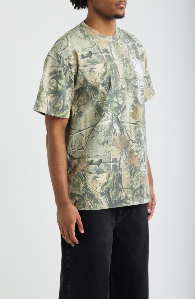 Obey Garden Graphic T-Shirt, Alternate, color, Leaf Camo