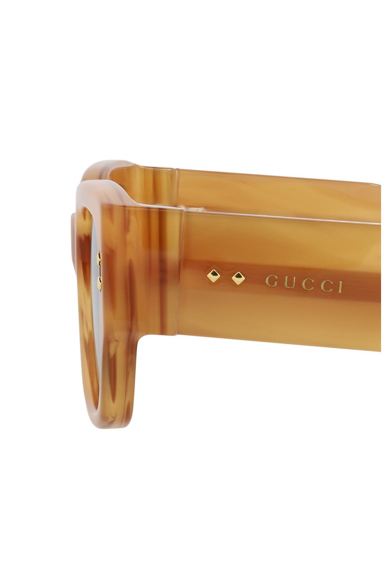 54mm Square Sunglasses, Alternate, color, HAVANA HAVANA GREEN