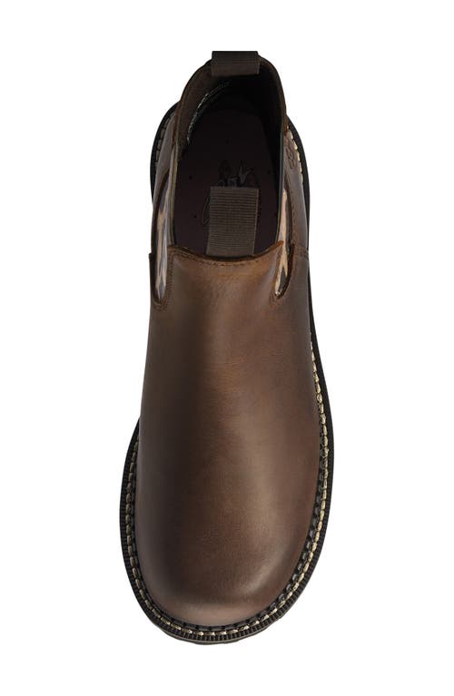 Ariat Lug Sole Chelsea Boot In Distressed Tan